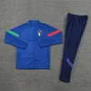 2022サッカートラックスーツVerratti Shird Bonucci Barella Immobile Training Italia Chiesa Soccer Jerseys 2022 2023 Italys Tracksuit Jacket Insigne Jorginho Belotti