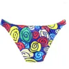 Underpants 2022 Sexy Briefs Men Funny Circle/Dots Lovely Men's U Convex Underwear Jockstrap Colorful Undies Gay