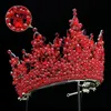 Elegant temperament European and American multi-color alloy wedding headdress bride crown SG1392