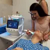 Attrezzatura di bellezza multifunzionale Professione 7 in 1 Smart Ice Blue Plus Oxygen Hydra Macchina per il viso Dispositivo per idrodermoabrasione Aqual Peel con rilevatore di pelle SPA