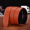 Belts H For Men High Quality Buckle Male Strap Genuine Leather Waistband Ceinture Homme No 3.8cm Belt