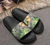 Lux Designer Sandal Men Mulheres Unissex Flor Print Slides Pool Slippers