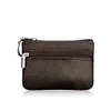 Soft Purse Wallet Leather Zip Coin Mini Bag Keychain Zipper Pouch Storage Women Small Cute Storage Bags YSJ93