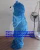 Long Fur Blue Bear Mascot Costume Adult Cartoon Character Outfit Pak Minipink Top Verkoper Atht klanten ZX763 aan