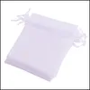 Present Wrap Gift Wrap Dable Bag Beam Mouth Mesh Packaging Sachet Dstrings Puches Wedding Organza1 Drop Delivery Home Garden Festive P DHVDA