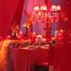 Gardin 2022 europeisk stil sammet blackout gardiner för vardagsrum balkong teater bröllop fest el flanell röd kortinas heminredning