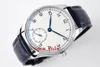 ZF V2 Maker 43mmx15mm Test QC Watch Cal. 7750 IW3777 Kronograf Arbetsrörelse Mekanisk automatisk gröna herrbälte armbandsur