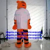 Sport Tiger Tigerkin Tigress Mascot Costume Adult Cartoon Character Outfit Brand Planning Business Promotion zx597