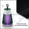 Pest Control Electric Mosquito Killer Led Uv Repellent Lamp Portable Usb Recharge Trap Fly Bug Insect Killers For Home Pest Control Dhaus