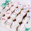 Tags Price Tags Card 100Pc / Lot Jewelry Display Card 4 5X10 8Cm Hanging Holder Hang Price Tag 12 Colors Printing Packing Diy Can Dhktm