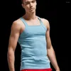 Men's Tank Tops Men's Fashion Vest Home Sleep Casual Men Colete Cotton Top Solid Tee Gay Sexy Clothes Sleeveless Garment