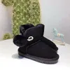 Barnskor barn klassiska australien stövlar småbarn mini hårboll snö boot varm sneaker pojkar flickor designer tränare baby barn ungdom uggi spädbarn vintersko