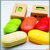 Other Home Storage Organization Elliptical Pill Cases Box Pocket Small Case Holder Weekly 6 Compartments Medicine Organizer Myinf0 Dhxu0