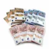 Party fournit un faux argent bandon 10 20 50 100 200 500 Dollar US Euros Bar de jouet réaliste accessoires de devise de monnaie