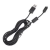 Cabo de carregamento micro USB longo de 2,75 m, fio carregador de linha de dados para cabos de controlador Sony PS4 Xbox One