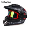 サイクリングヘルメット2021無料ギフト保護ヘルメットモトクロスモーターサイクルモトバイクフルフェイスヘルメット大人の女性レーシングスポーツオフロードスクーターATV T221107