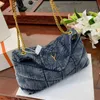 أكياس التسوق مصمم سلسلة الكتف السحابة حقيبة النساء خمر اللجلة الجلود الكبرى أنثى المحافظ لولو 220714
