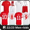 2023 Galler Erkekler Futbol Formaları Balya Wilson Allen Ramsey Johnsin 22 23 Dünya Milli Takım Kupası Rodon Vokes Ev Futbol Gömlekleri Yetişkin Çocuk Kiti Üniformaları S-4XL