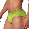 Calzoncillos sexy gay hombres calzoncillos cueca u convexo ropa interior para hombre bragas deslizantes cómodo suave breve bikini de secado rápido masculino