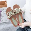 Sandalen sandalias mujer verano 2022 designer schoenen sapatos femininos flip flops sapatilha feminina chaussures borden mode metaal buck