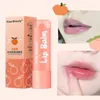 Lip Gloss 1PC Peach Moisture Transparent Long Lasting Nourishing Fades Wrinkles Brighten Color Cute Lips Skin Care
