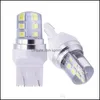 Billökor 2st 7443 T20 Strobe Flash LED BB 2835 12 SMD Blink Sile Shell Chips Cold White Color 580 W21/5W Car Light Drop Delivery M DHE6T