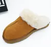 Pantuflas de algodón Botas de nieve Zapatos de mujer Cálido Casual Super Mini bota Desgaste Algodón antideslizante Arrastre Tamaño grande Hombres Mujeres Tamaño 35-45