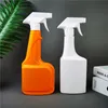 Bouteille d'emballage populaire spray à gâchette en plastique PP pompe de pulvérisation bouteilles de nettoyage tête de pistolet