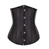 Bustiers Korsetts Frauen Gothic Sexy Korsett Top Unterbrust Bustier 26 Stahl Ohne Knochen Taille Cincher Trainer Gürtel Former Plus Größe korsett