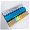 Autres arts et artisanat Autres arts et artisanat 80m / roll Gold Sier Stam Foil Paper Rolls pour le transfert de chaleur laminateur sur l'imprimante laser DI DHTPM