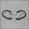 Autres articles ménagers Portable PE Protection en plastique Antilost fil sans fil Bluetooth casque antidérapant oreille suspendue sport Fitness Dhzmc