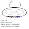 Beaded Handmade 7 Chakra Beaded Bracelet Strands Mens Womens Colorf Mixed Stone Healing Mala Bead Bracelets Drop Delivery Jewelry Dhtiz