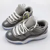 Cool Grey Kids outdoor shoes 11s Concord Bred Pure Violet Space Jam Cap and Gown 11 72-10 low Legend Blue Rose Gold Children Boys Girls Sports Sneakers Size 25-35