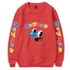 Herrtröjor The Cuphead Show Cartoon Sweatshirt Crewneck Långärmad män Kvinnors outwear Harajuku Streetwear 2022 American Anime