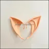 Other Festive Party Supplies Halloween Cosplay Ear Mysterious Elf Ears Fairy Accessores Latex Soft Prosthetic False Party Props Dr Dhd18