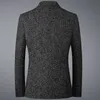 Męskie garnitury Blazery jesień moda stała kolor Slim Mens Business Casual Ruite Men High Quality Formal Blazer Coat