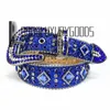 2021 Designer BB Simon Belt för män Kvinnor Shiny Diamond Belt Kor Bling Rhintone Crystal Studded Leather Michael Belt borttagbar Buc SNS