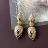 Boucles d'oreilles à clous en pierre de cristal pour femmes, accessoires 039s, 2211118752692