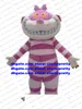 Grinsekatze-Kätzchen-Maskottchen-Kostüm für Erwachsene, Cartoon-Figur, Outfit, Anzug, kreisförmig, Flyer, professionell, speziell technisch zx212
