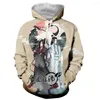 Men's Hoodies Anime MO DAO ZU SHI 웃긴 패션 긴팔 3D 프린트 남성 여성 플러스 사이즈 후드 티 스웨터 코트 6XL