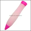 Cake Tools Diy Pi Pen Sile Cake Biscuit Baking Chocolate Tools Cute Mti Color Thickening Clean Easily Mounting Brush High Quality 1 Dhmqy