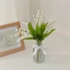 Lily of the Valley Simulation Fleur Fake Flower Bedroom Living Room Bouquet Decoration