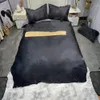 Set di trapunte da letto di design autunnale Set di biancheria da letto Set di lenzuola in piumino Tencel Set di copripiumini da 4 pezzi HT17613666550