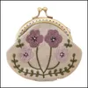 Andere kunst en ambachten Andere kunst en ambachten Diy Purse Kits Chinese stijl kleine handwerk cadeau katoen bloemen vogel geborduurde clutc dhwrs