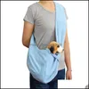 Köpek Taşıyıcı Çanta Out Derique Damya Köpek Shoder sırt çantası yaka tokası taşınabilir pamuklu kedi evcil hayvanlar sırtlı düğme seyahat yeni varış 2 dh9ld