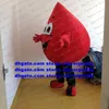Blood Drop Sanguis Drops Of Bloods Mascot Costume Adult Cartoon Character Outfit Hotel Restaurant Organize An Activity zx1266