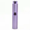 Mini flacon pulvérisateur de parfum rechargeable en aluminium, 100 pièces, Mini flacon de voyage Portable de 10ml, récipients cosmétiques avec atomiseur, 1/3oz, nouveau