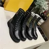 2022 Designer Fendyity Boots Shoes Nude Black Pointed Toe Mid Heel Long Short Boots Shoes jfr