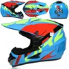 Hełmy rowerowe hełmy terenowe Hełm motocyklowy DOT Motocross Professional Motorbike Racing Dirt Bike Full Face Moto Helm Cascofree T221107