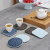 Muggar Small Ceramic Tea Cup Support Ceremony Set Isolation Pot Dining Mat Chinese Style redskap